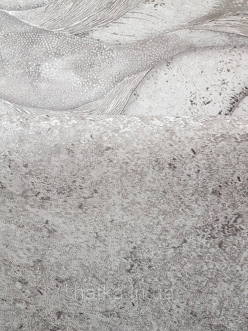 Шпалери вінілові на флізеліні метрові Sintra Edelina під штукатурку структурні чорні сірі срібло Київ - фото 3