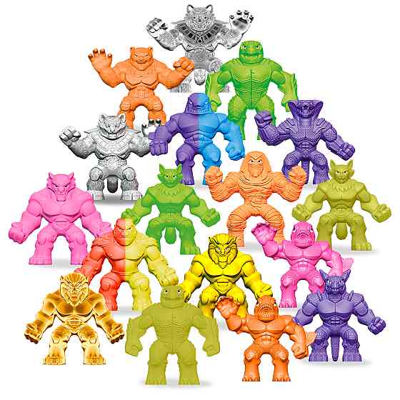 Стретч-іграшка Elastikorps серії Fighter Kamaleon – Мікробоєць Днепр