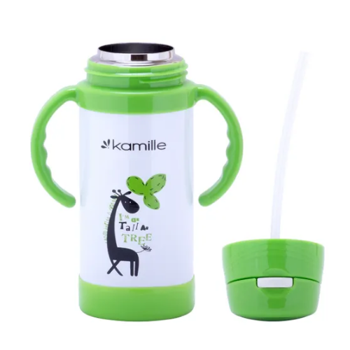 Термос дитячий 350мл з ручками (мікс) KAMILLE 2085 Житомир - фото 3
