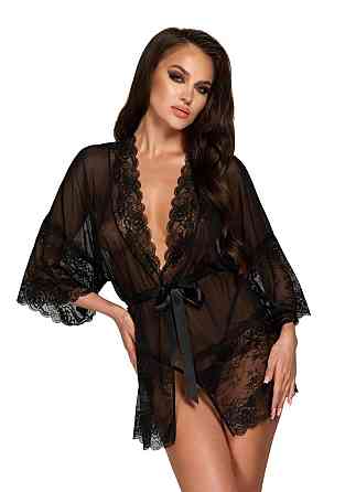 Пеньюар Kissable Midnight Kiss Negligee L/XL Sex Aura Київ