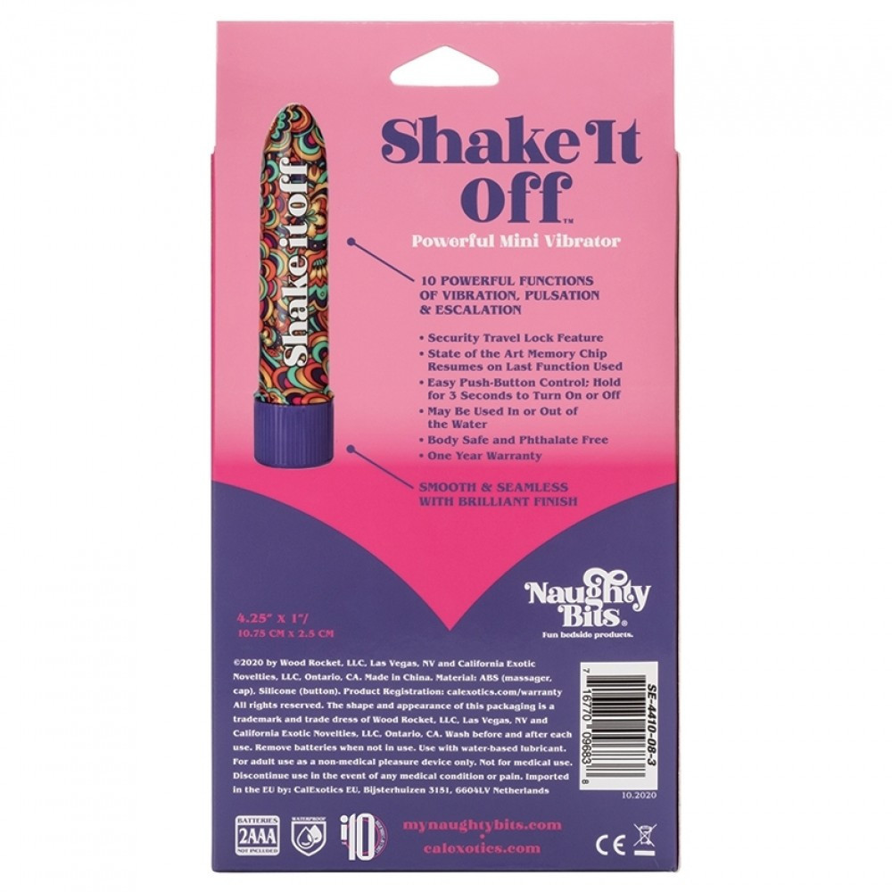 Вибратор Shake It Off Mini Vibrator Sex Aura Киев - изображение 7