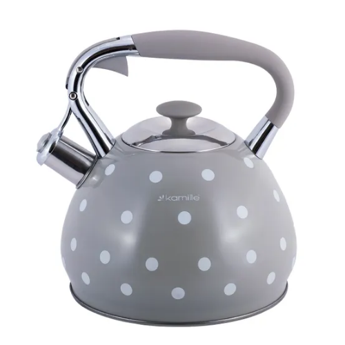 Чайник 3л нержавіюча сталь зі свистком з ручкою 