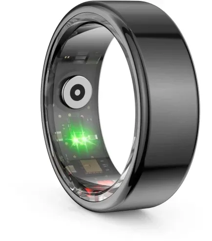 Смарт-кільце смарт-каблучка Smart Ring R-03 розмір 9 deep grey з датчиками кисню та серцебиття Дніпро - фото 11
