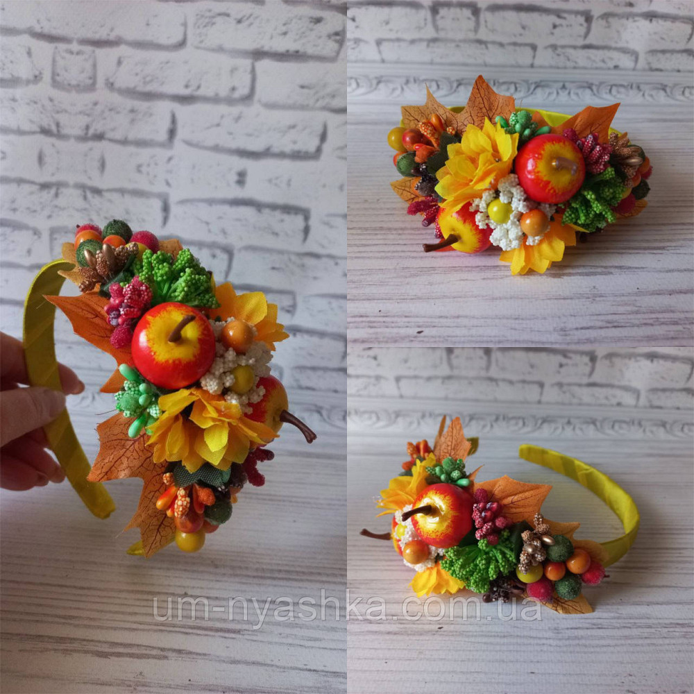 Віночок осінній "Осінь-половинка" Кривий Ріг - фото 1