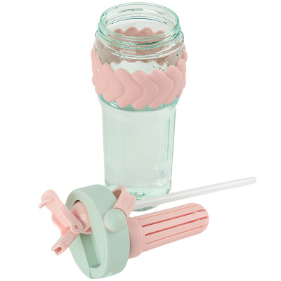 Пляшка для води Kite 900 мл м'ятно-рожевий (K25-1231-3) Вінниця - фото 4