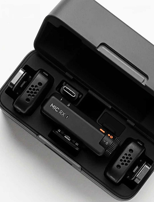 Новий Dji Mic Mini 2tx+1rx+case мікрофон радіосистема петлічка Киев - изображение 1