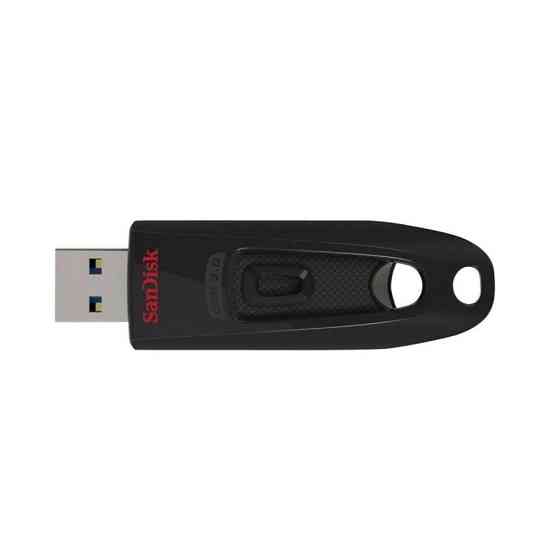 Флеш-накопичувач SanDisk USB 3.0 Ultra 128Gb (130Mb/s) Black Київ