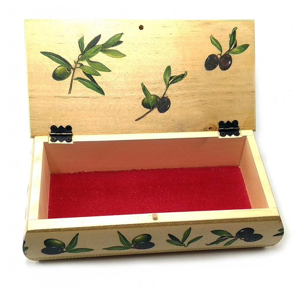 Скринька декор з дерева Оливки Київ - фото 2
