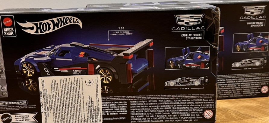 Машина конструктор Hot Wheels Brick Shop Speed Cadillac JFR89 Харьков - изображение 1