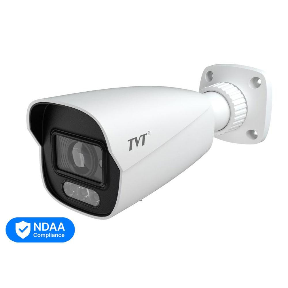 IP-відеокамера 4Mp TVT TD-9442S4-C(D/PE/AW3) White f=2.8mm, ІЧ+LED-підсвічування, з мікрофоном (77-00374) Київ - фото 1