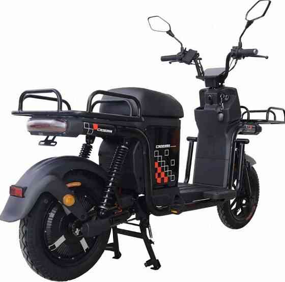 Электроскутер Crosser SUPER MAX (1200W 60V/30Ah LifePo4) Литой-Черный. Харьков