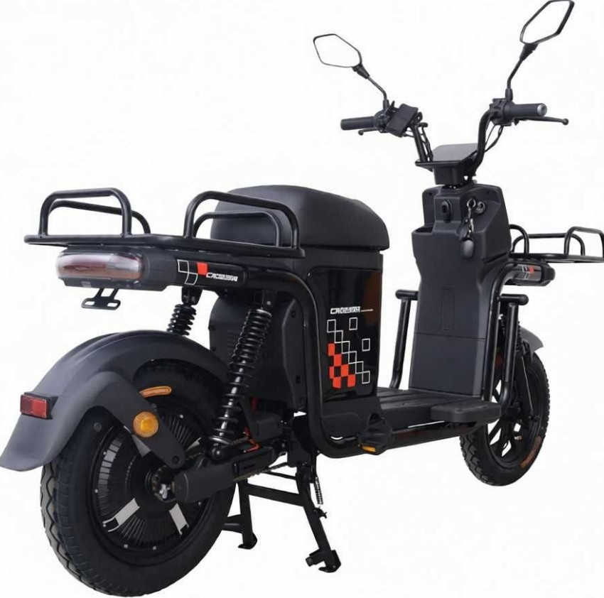 Электроскутер Crosser SUPER MAX (1200W 60V/30Ah LifePo4) Литой-Черный. Харьков - изображение 2