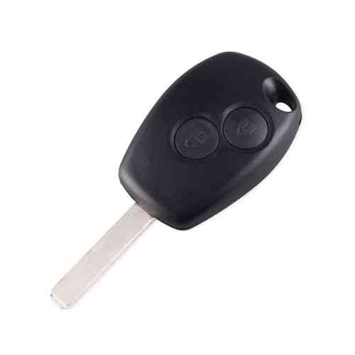 Ключ-заготовка Renault Modus, Clio, корпус під чіп, 2 кнопки, автоключ VA2 Київ