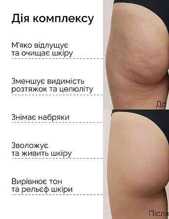 Двойной медовый антицеллюлитный набор для тела: Скраб+обертывание Reclaire cosmetics Киев