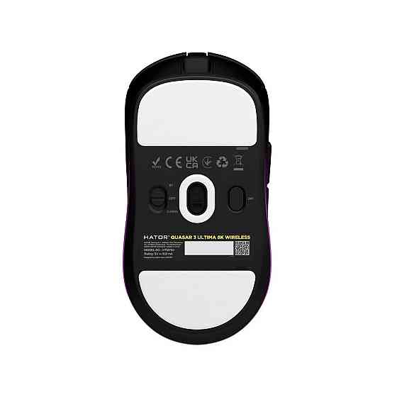 Миша бездротова Hator Quasar 3 Ultima 8K Wireless Black/Violet (HTM760) ( 28770 ) Харьков