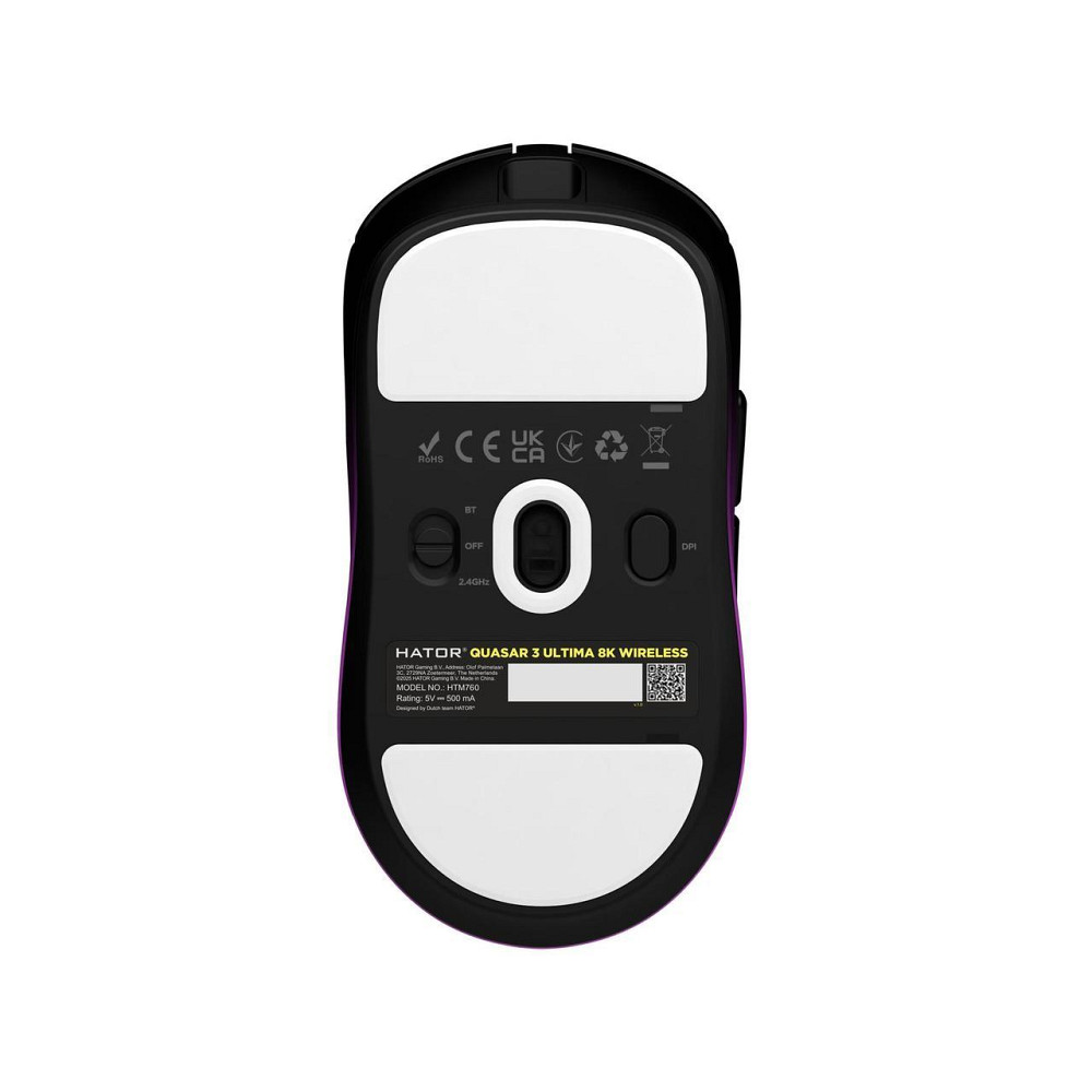 Миша бездротова Hator Quasar 3 Ultima 8K Wireless Black/Violet (HTM760) ( 28770 ) Харків - фото 6