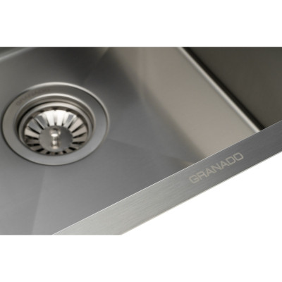 Мийка кухонна GRANADO Under top STEEL S304 (GS08304) Вінниця - фото 3