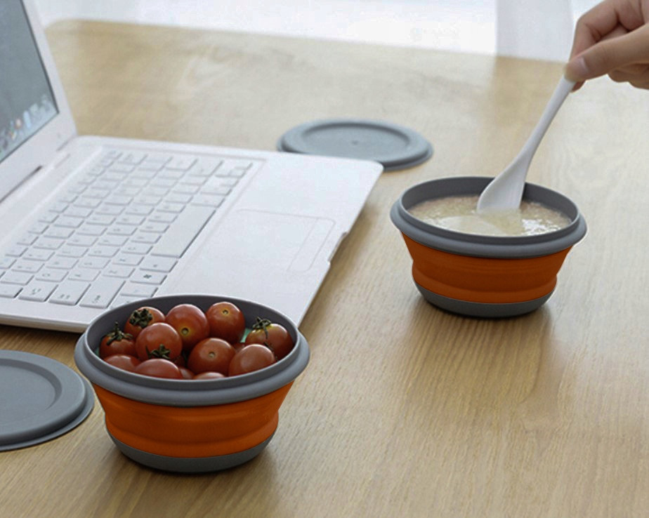 Складные миски силиконовые комплект 3 шт для еды Ruhhy (20781) Нововолынск - изображение 7