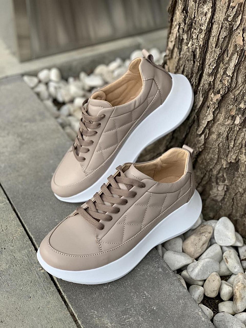 VIFEST Кросівки жіночі VIFEST 194-2 бежеві (весна-осінь, шкіра натуральна) (4440) Коломыя - изображение 5