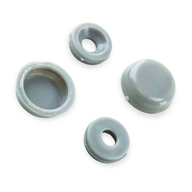 Клипса обшивки под саморез (шл.16) серая (100шт) №45 Мукачево - изображение 1