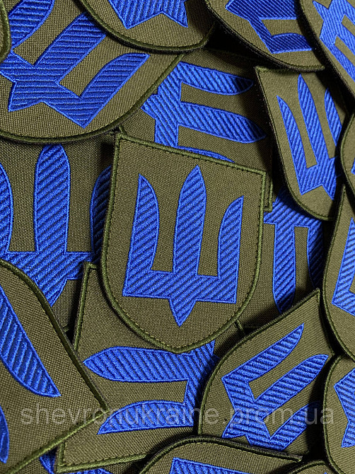 Шеврон механизированные войска ВСУ (Форма щит. На липучке) Размер 8x7см Киев - изображение 2