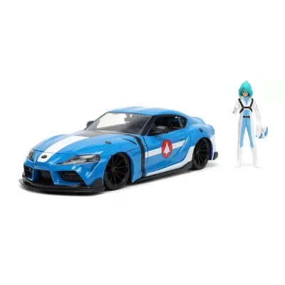 Машина Jada металлическая Роботех Тойота Супра с фигуркой Макса Стерлинг, 1:24 (253255051) Винница