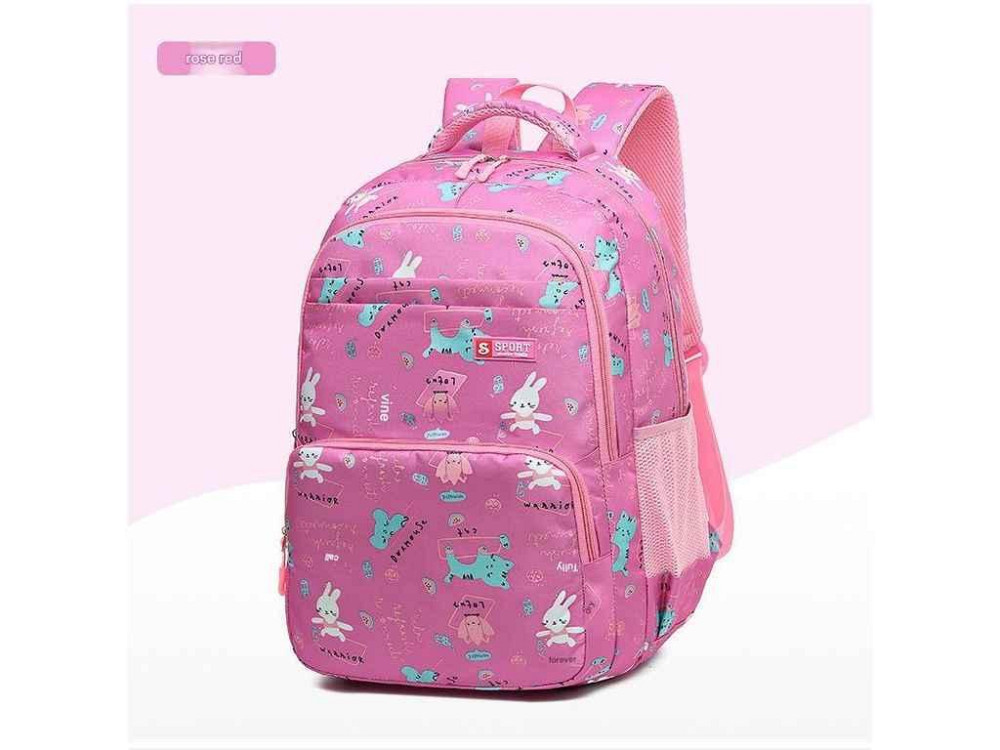 Рюкзак шкільний 46*33*20см рожевий арт.1050-3 ТМ КИТАЙ Київ - фото 1
