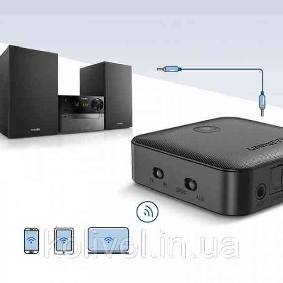 Приймач/Транслятор Bluetooth UGREEN Aptx HD 5.0 (LY) (3.5 + optical fiber) CM144 (70158) Київ