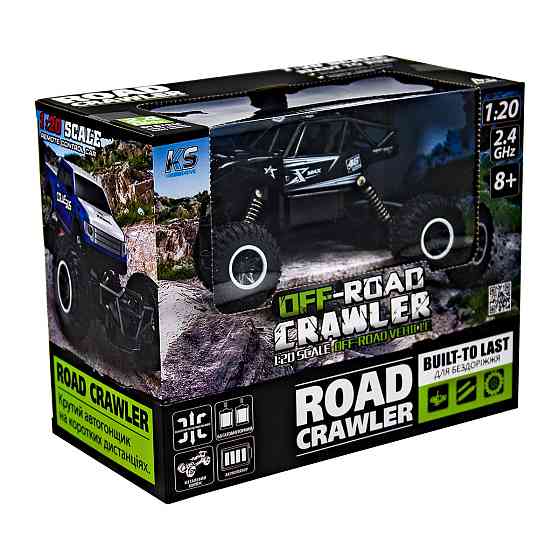 Автомобіль Off-Road Crawler З Р/К - Rock Sport (Чорний) Днепр
