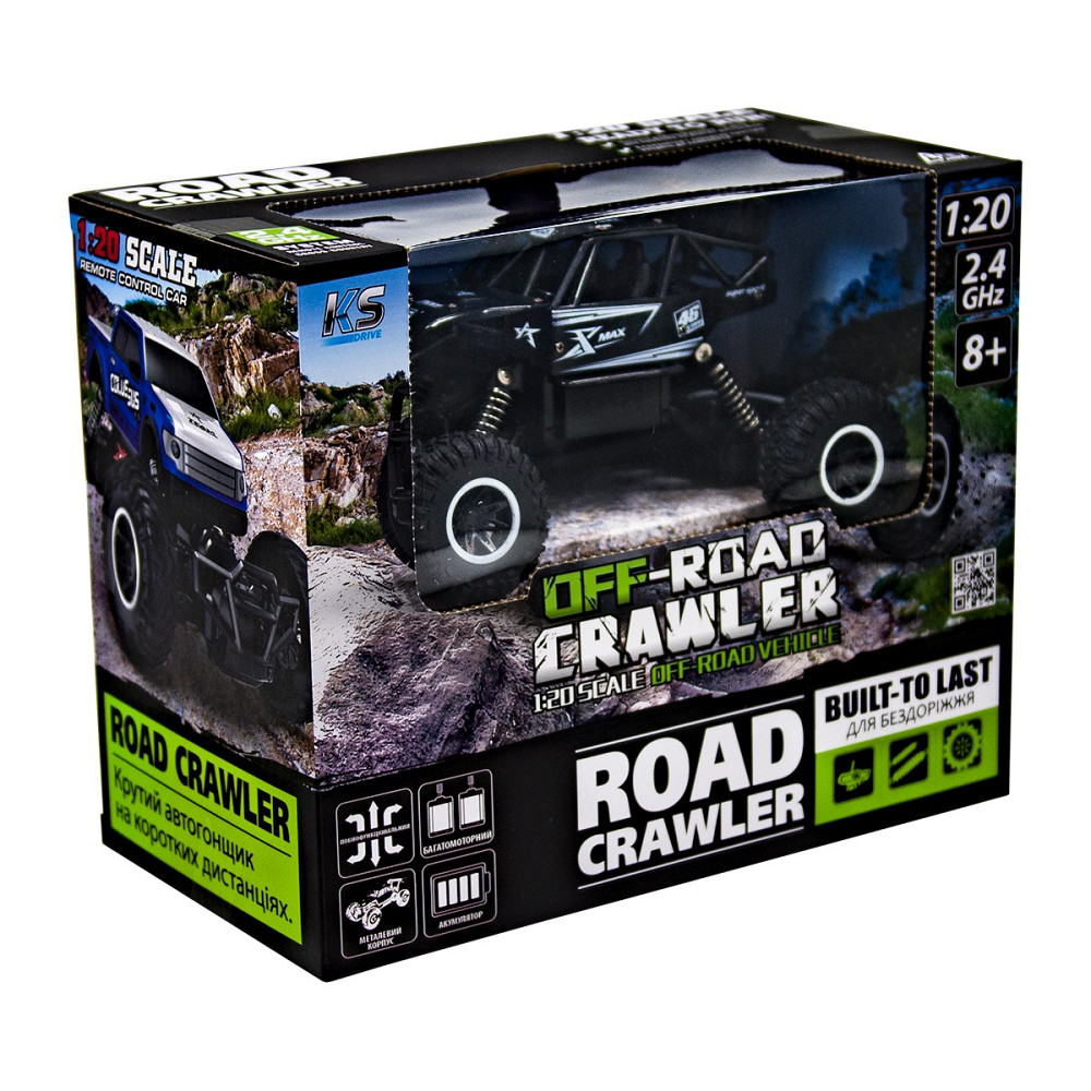 Автомобіль Off-Road Crawler З Р/К - Rock Sport (Чорний) Днепр - изображение 4