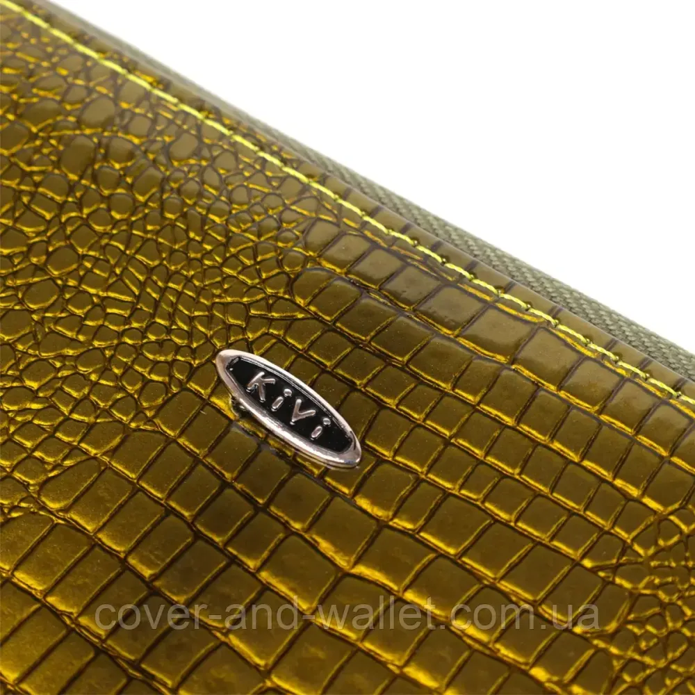 Жіночий гаманець клатч на дві блискавки червоного кольору Kivi Київ - фото 6