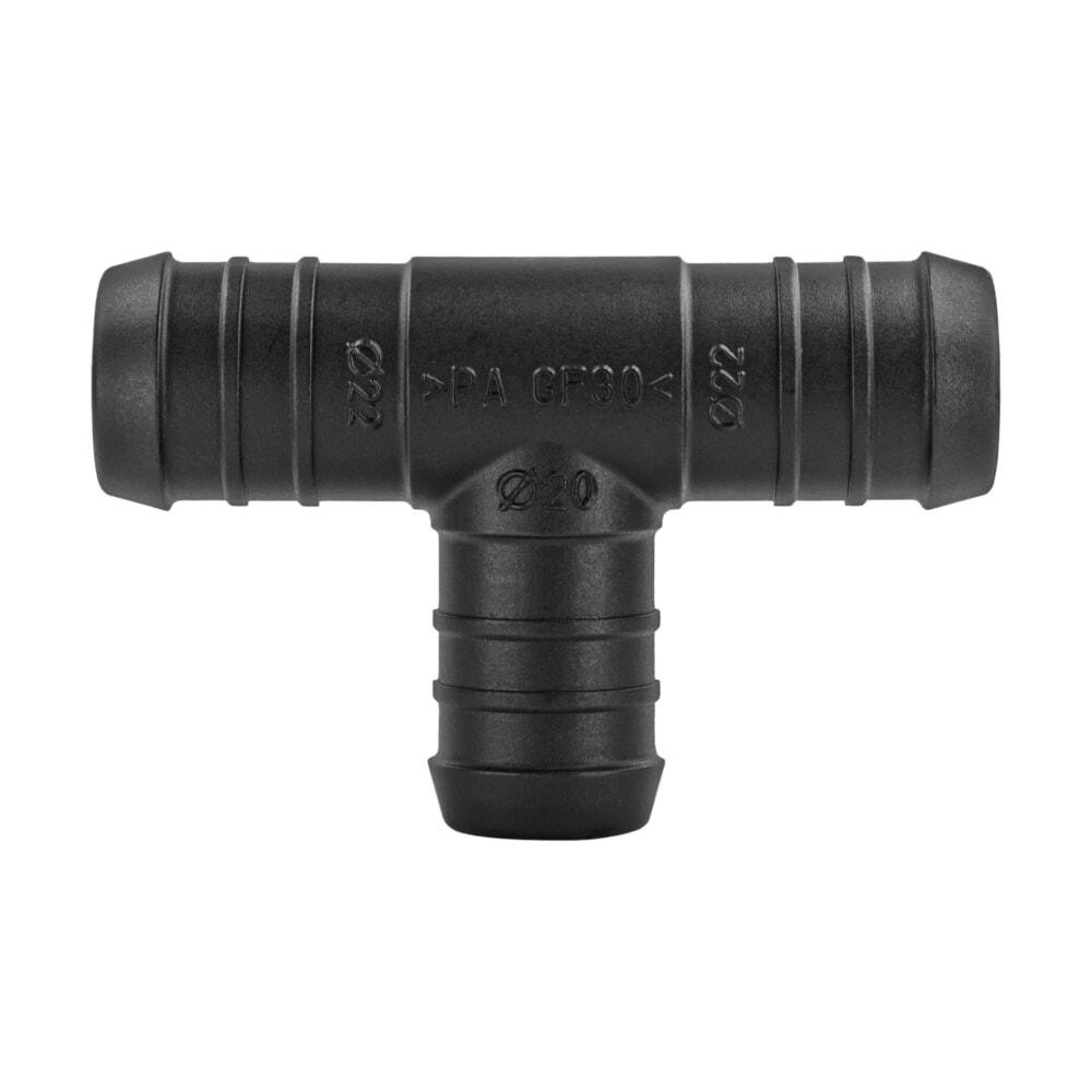 Фитинг штуцер з'єднувач шлангів універсальний (22х22х20 мм) Київ - фото 1