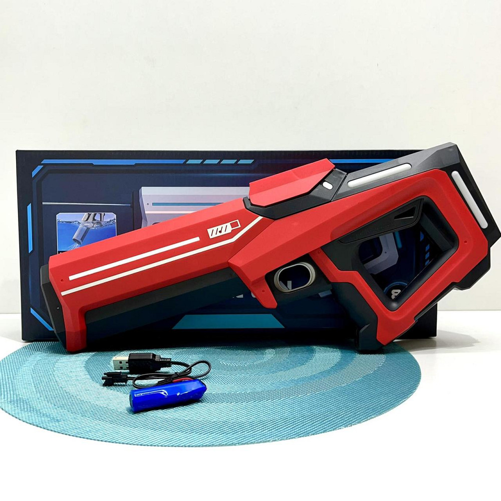 Автомат водяний на акумуляторі ємність для води вбудована 41см Червоний (60B) Чернігів - фото 1