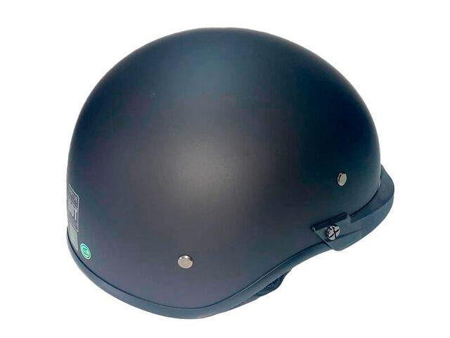 Шлем мотоциклетный MD-513-1, черный матовый с черным стеклом, size L Мукачево - изображение 2