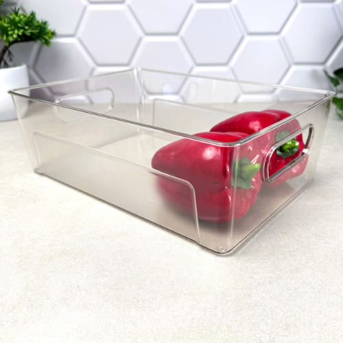 Органайзер у холодильник 39,5*9*29,5 см прозорий ELIF Житомир - фото 3