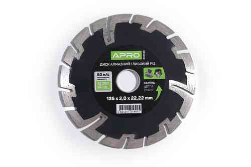 Диск для бетону 180х2,2 мм (22-24%) Глибокий Різ APRO Рівне