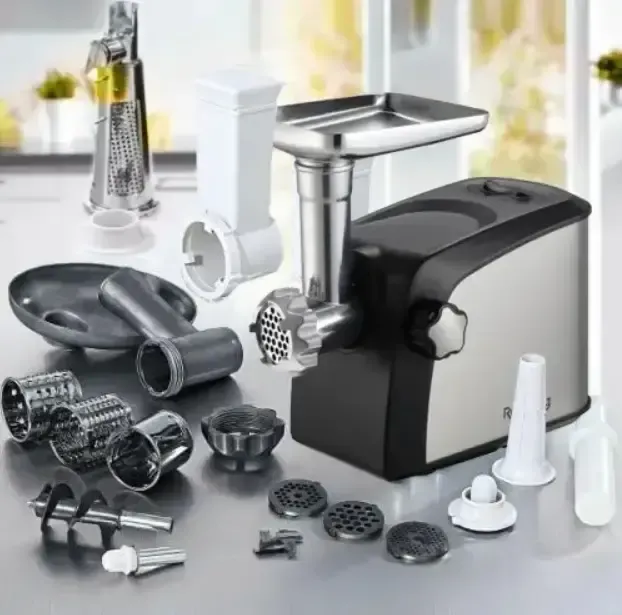 Электрическая мясорубка Rainberg с шинковкой 3800 Вт 7в1 RB-2270 Коломия - фото 1