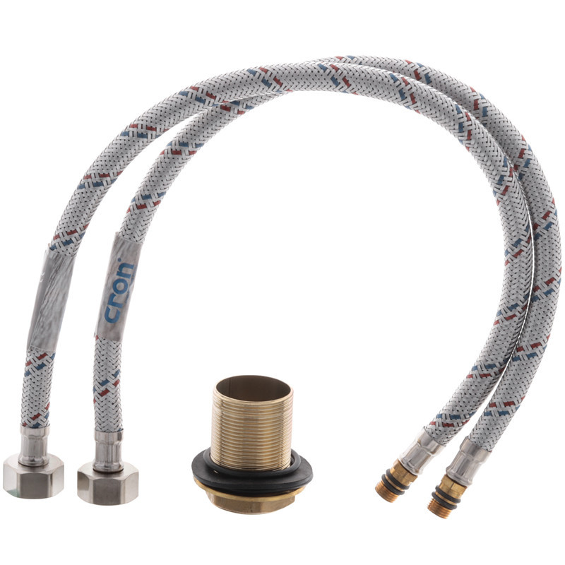 Смеситель для умывальника Cron Hansberg 001 без шланга и лейки SH CR0799 Харьков - изображение 3