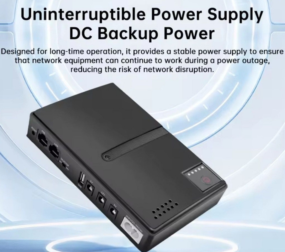 Нові моделі UPS ДБЖ ИБП роутера DC1018L без акумуляторів. Харків - фото 6