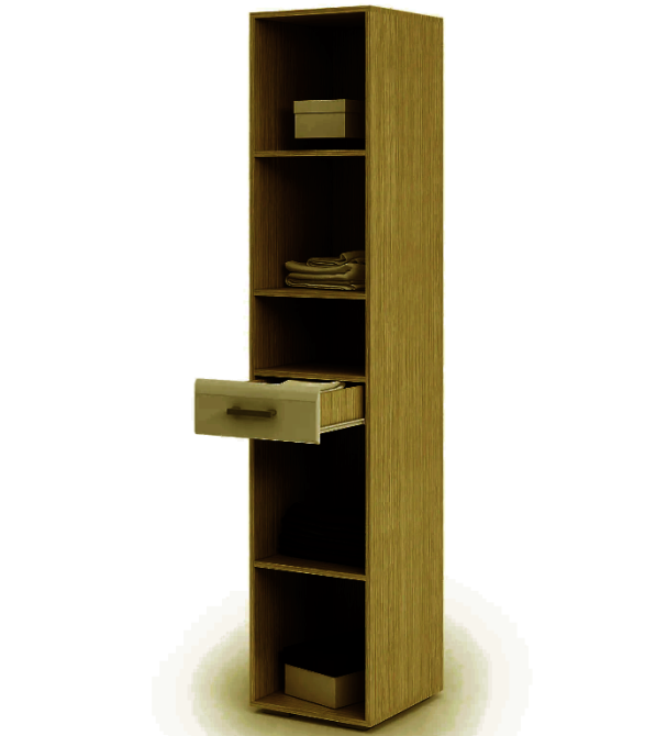 Пенал напольный для прихожей 