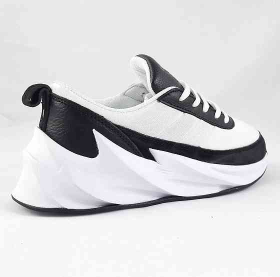 Кроссовки Adidas $harks Белые Мужские Адидас Акулы Черные (размеры: 41,42,43,44,45) Видео Обзор - 34-5 Днепр