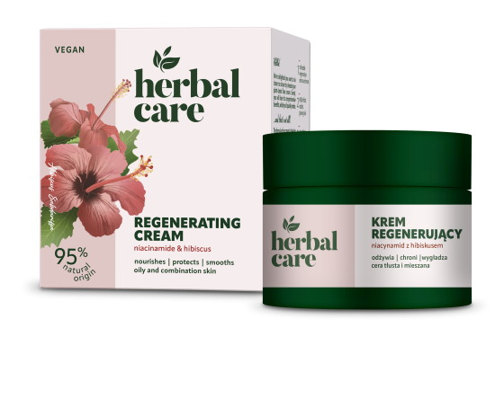 Крем відновлюючий Ніацинамід і гібіскус Herbal Care Farmona 50 мл Вінниця