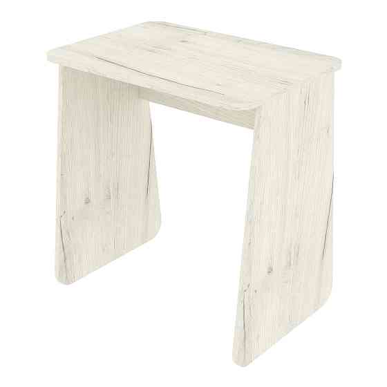 Стіл для ноутбука, Дуб Крафт Білий, 650/450/700 Львів