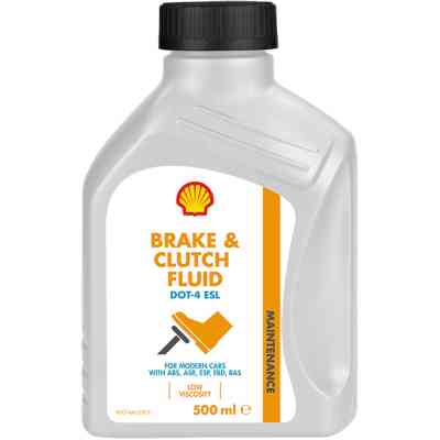 Тормозная жидкость Shell Brake Clutch fluid DOT4 ESL 0.5л (3476) Винница