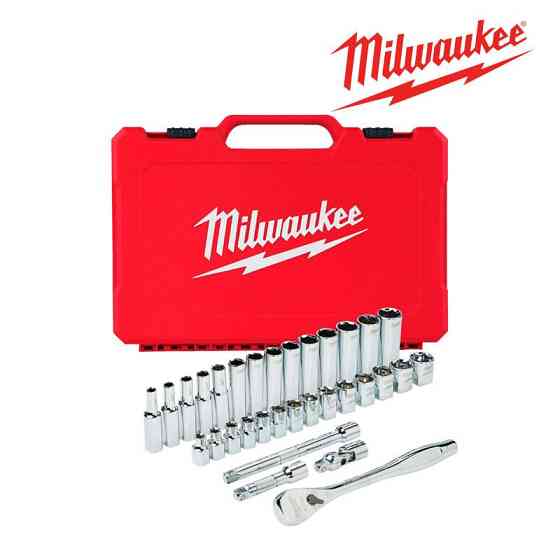Набір торцевих головок 6-19 мм, привід 3/8" MILWAUKEE 4932464945 Одеса