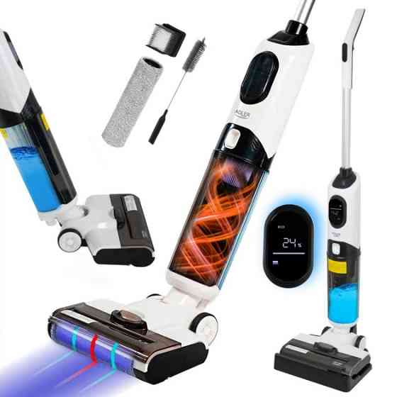 Аккумуляторный ручной вертикальный пылесос Adler AD 7077 для сухой и влажной уборки YT-47 Львов