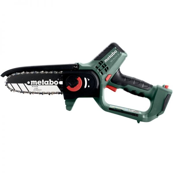 Потужна ручна акумуляторна ланцюгова пила Metabo MS 18 LTX 15 каркас : без АКБ, шина 15 см Київ - фото 6
