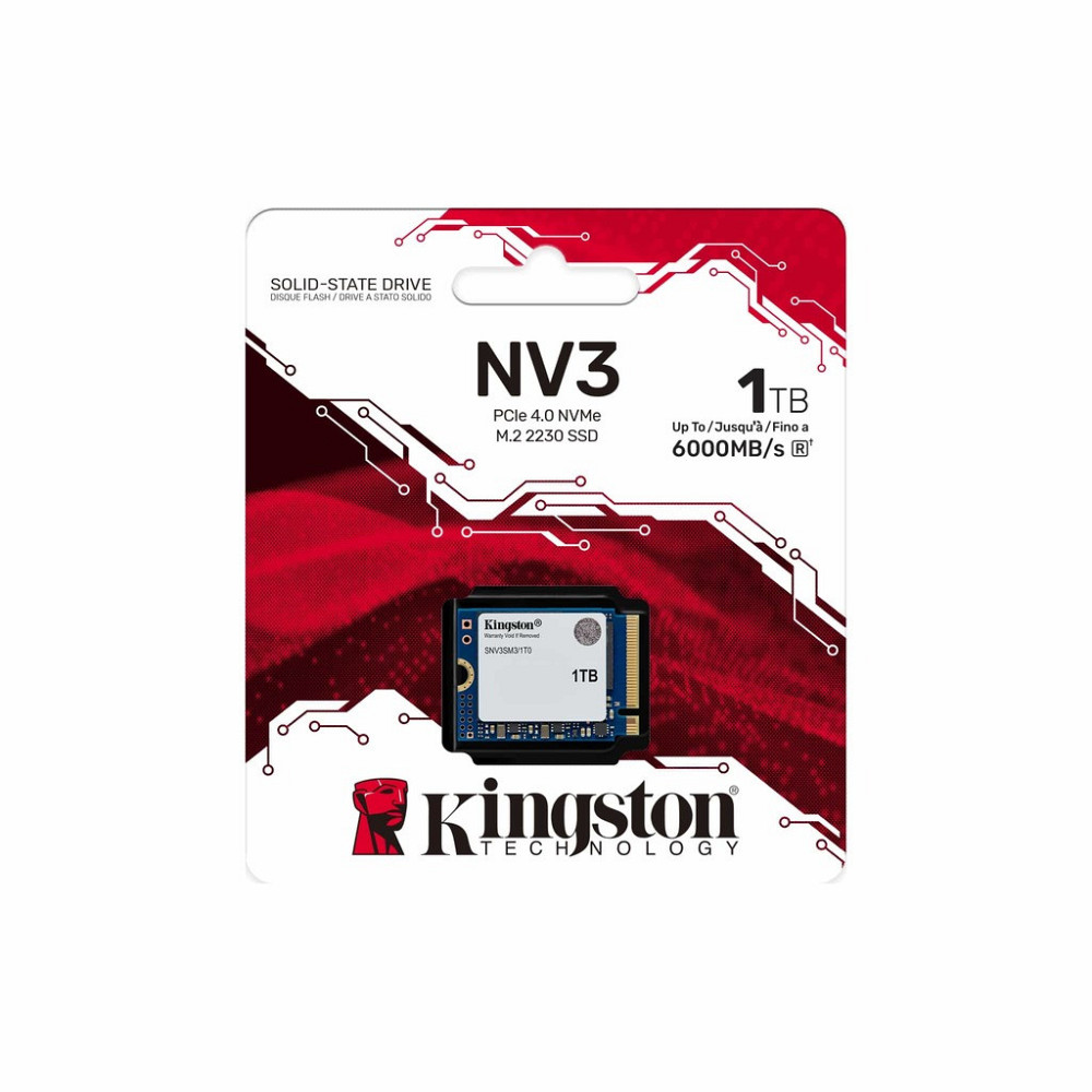 SSD диск накопитель M.2 Kingston NV3 1000GB NVMe 2230 PCIe 4.0 x4 3D NAND Одесса - изображение 2