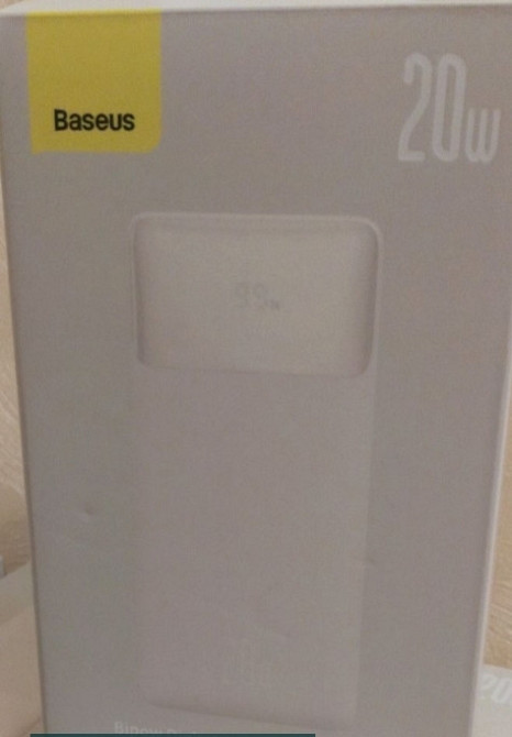 Павербанк Power bank Baseus Bipow 20W 30000mAh. Новий! Киев - изображение 1