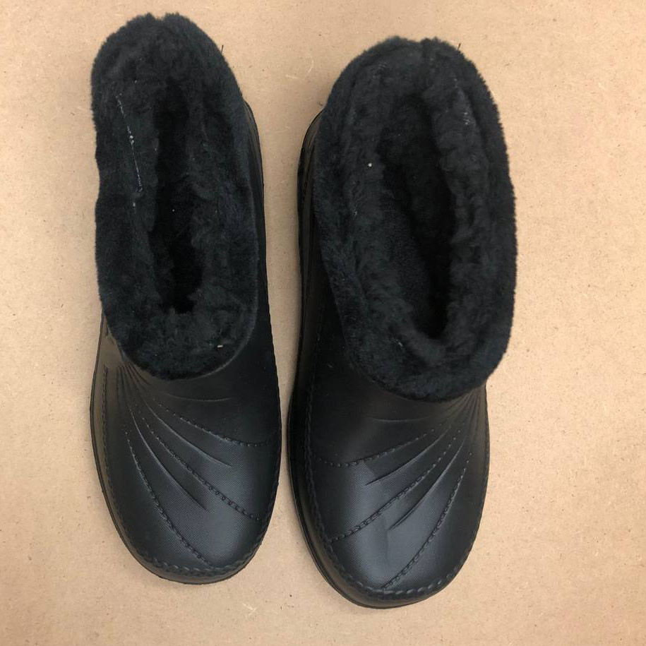 Женские галоши пена 41р, Утепленные мехом бурки, Женские дутики на затяжке суконные бабуши WC-19 Львов - изображение 5